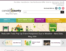 Tablet Screenshot of camdencounty.com